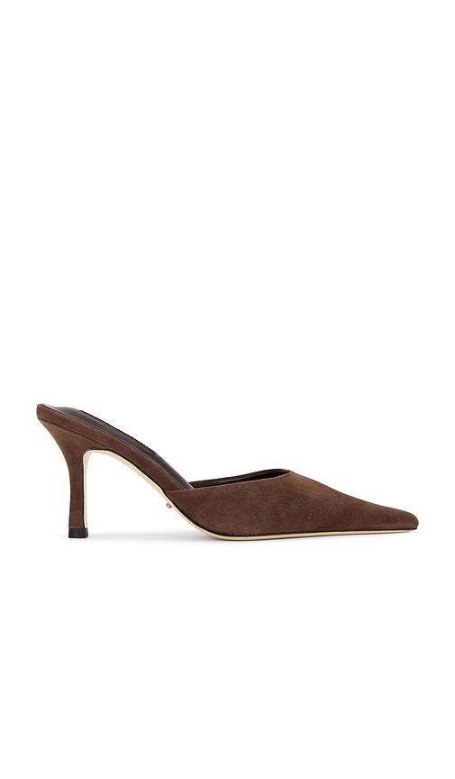tony bianco sicily mule pump in chocolate. - size 10 (also in 6, 5, 5.5, 6.5, 7, 7.5, 8, 8.5, 9)