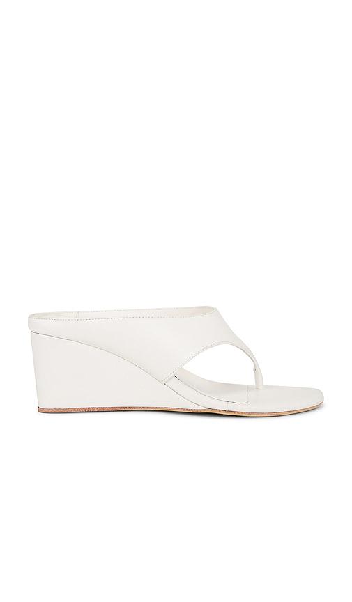 tony bianco swift wedge sandal in white. - size 7 (also in 8)