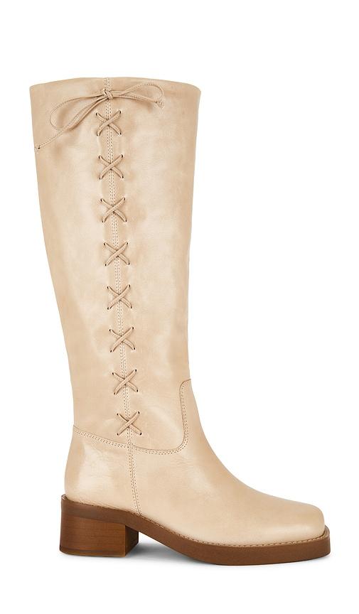 tony bianco timmins boot in beige. - size 5 (also in 5.5, 6, 7.5, 8, 8.5, 9.5)