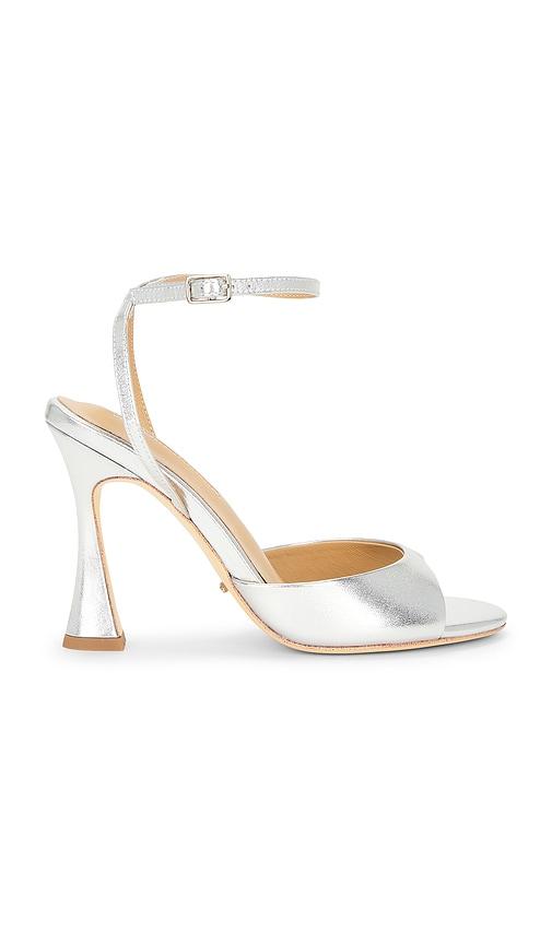 tony bianco violet sandal in metallic silver. - size 5 (also in 6, 5.5, 6.5, 7, 7.5, 8, 8.5, 9, 9.5)
