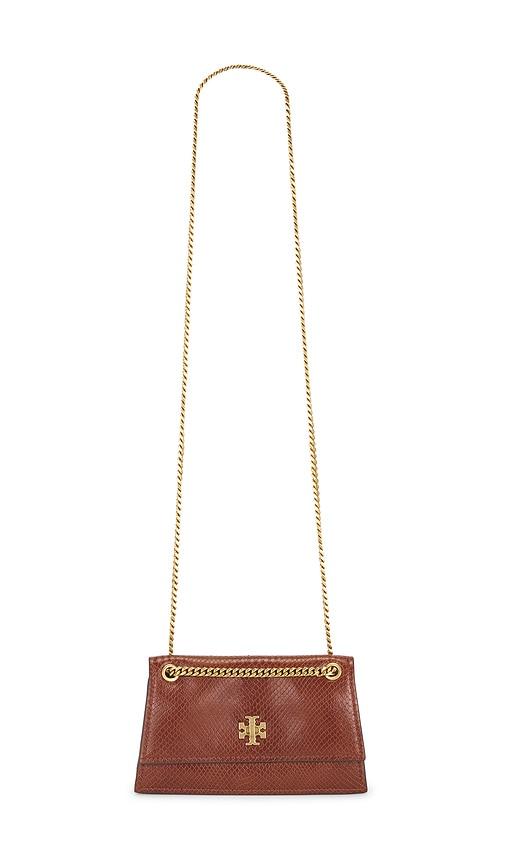 tory burch kira turnlock embossed snake mini shoulder bag in burgundy.