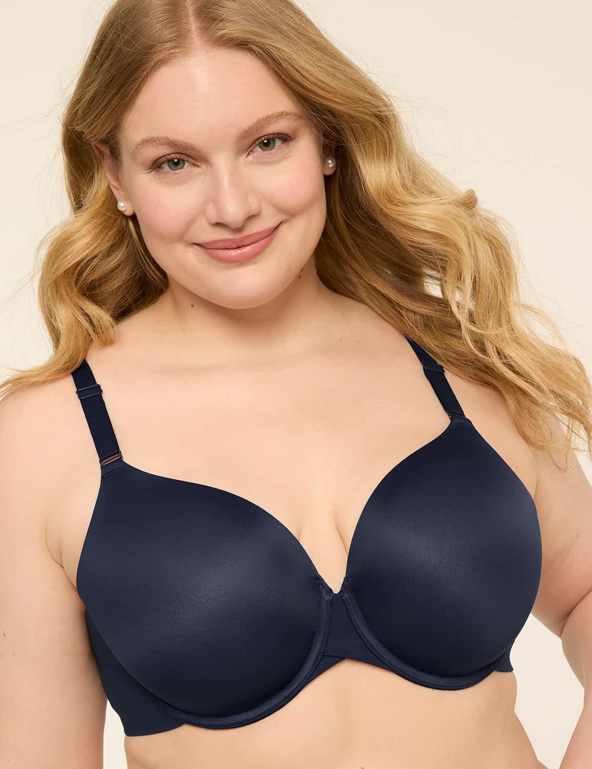 totally smooth lightly lined full coverage bra