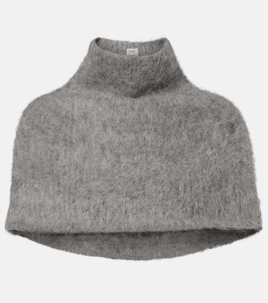 toteme alpaca-blend scarf