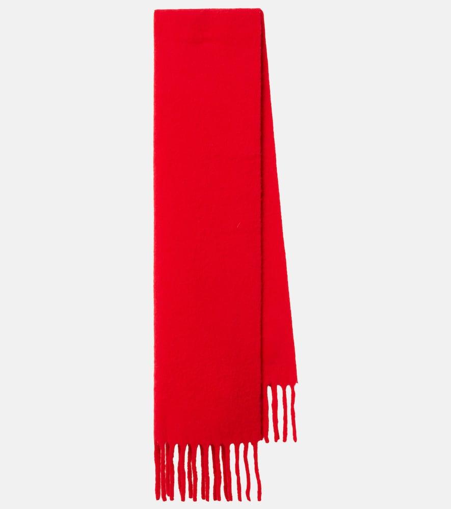 toteme alpaca-blend scarf