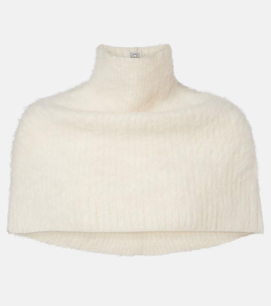 toteme alpaca-blend scarf