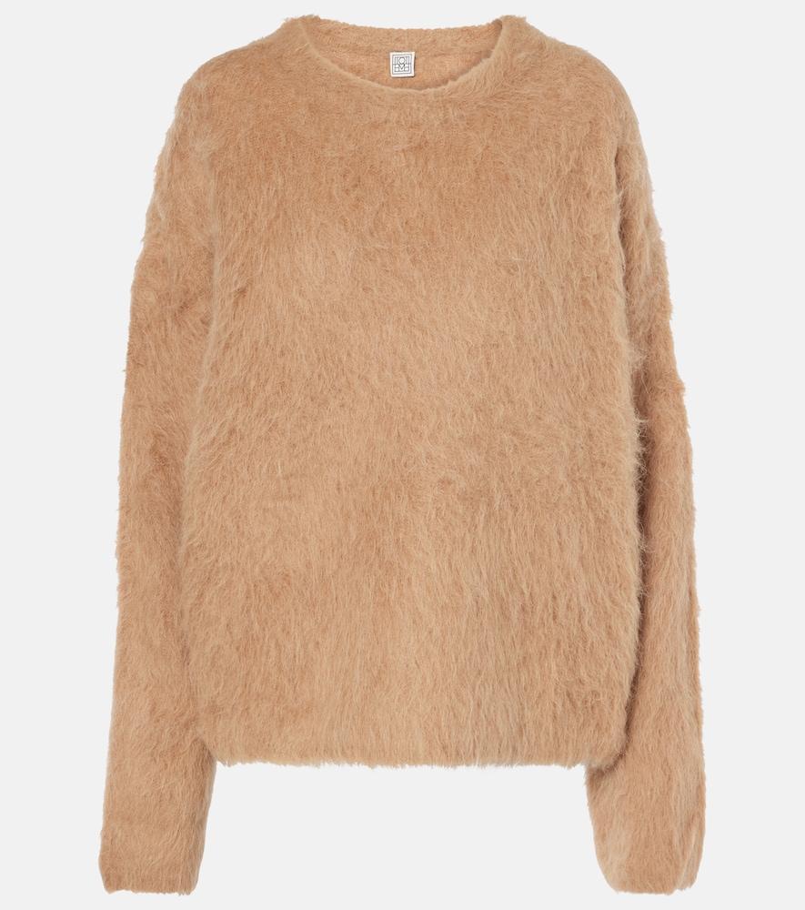 toteme alpaca-blend sweater