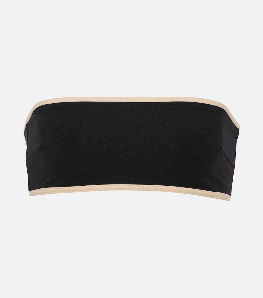 toteme bandeau jersey bikini top