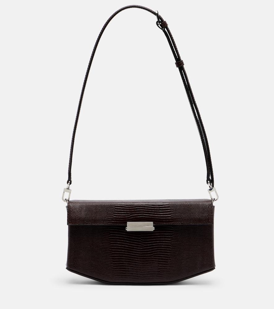 toteme clip small leather shoulder bag