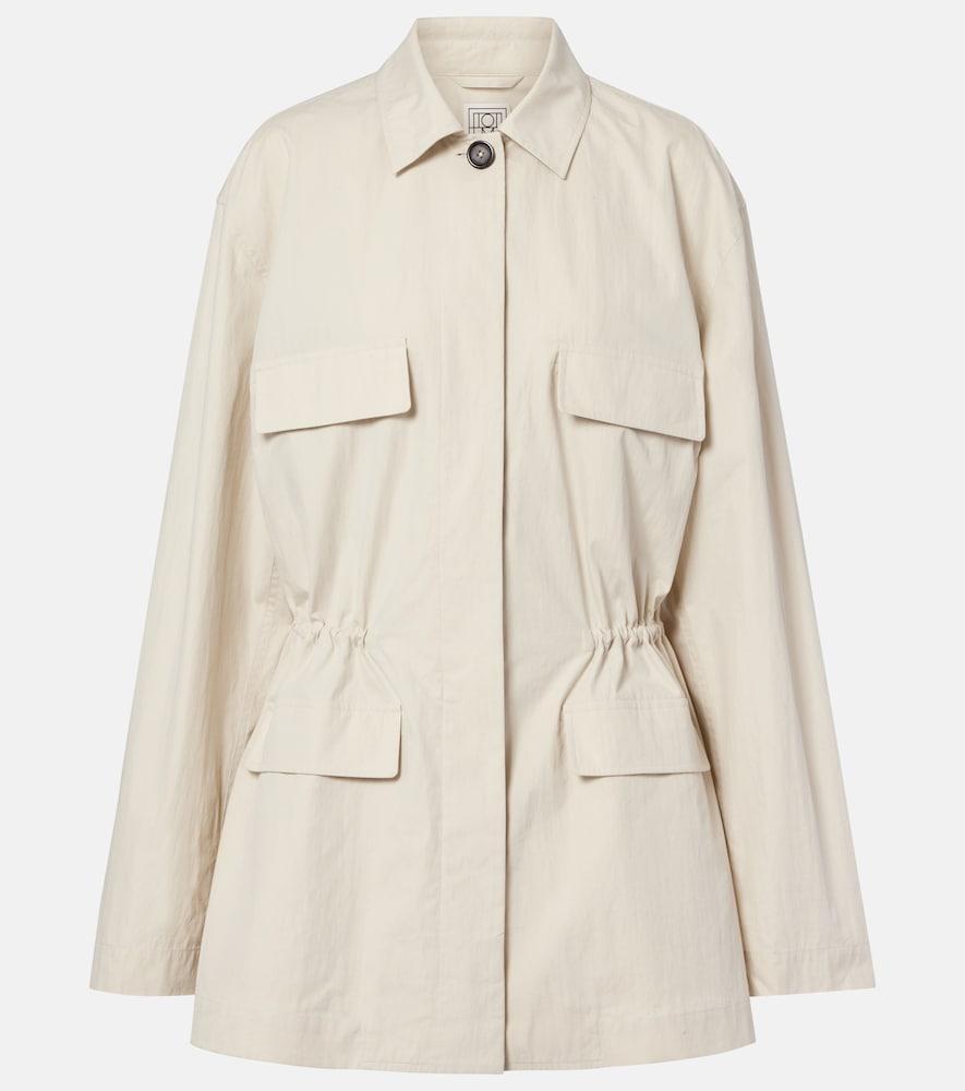 toteme cotton-blend jacket