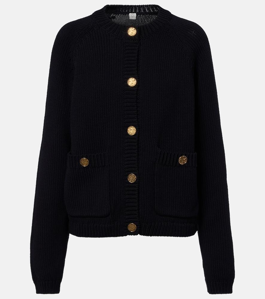 toteme cotton cardigan