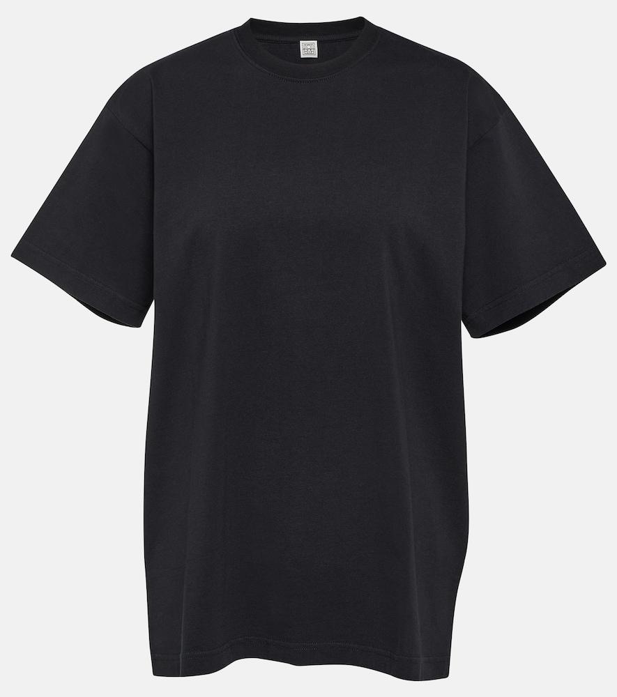 toteme cotton jersey t-shirt