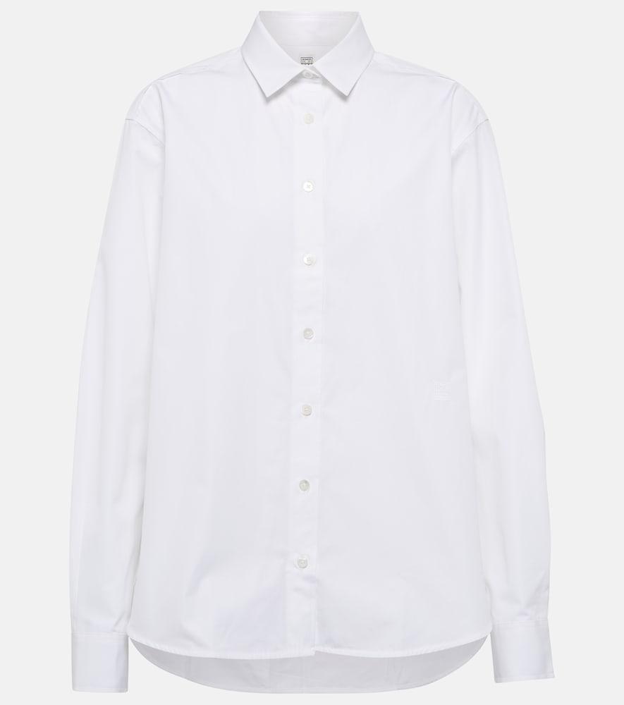 toteme cotton poplin shirt