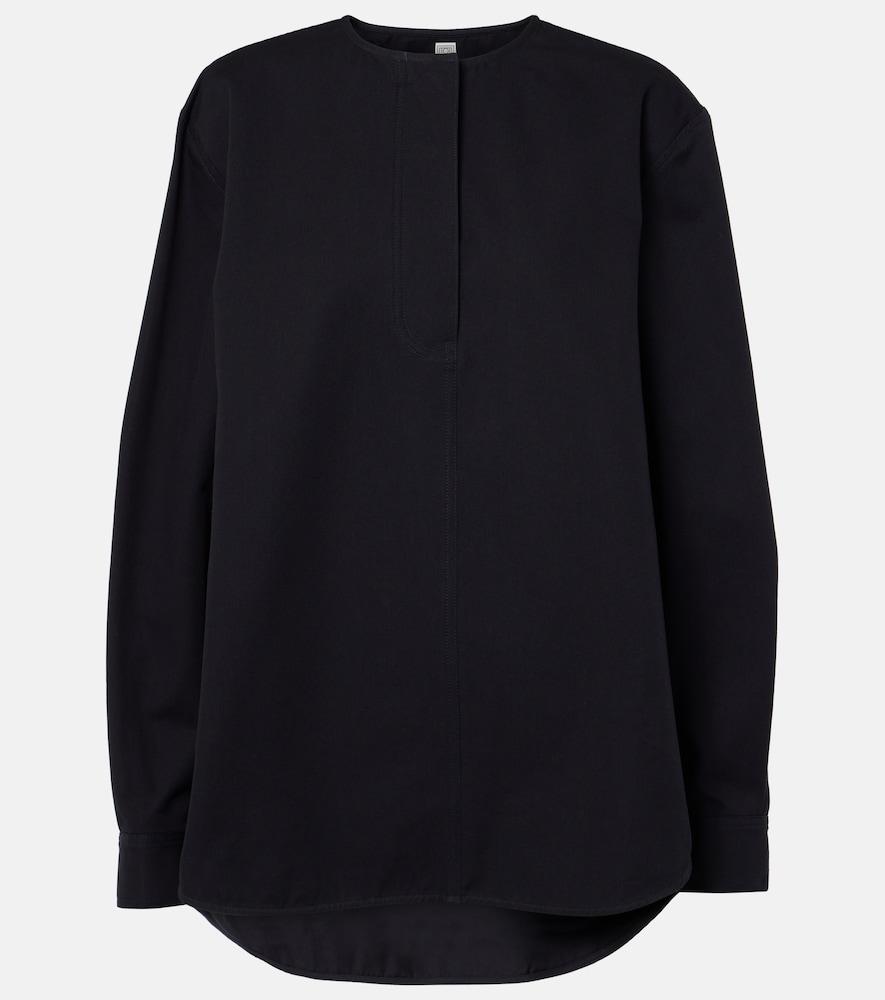 toteme cotton twill shirt
