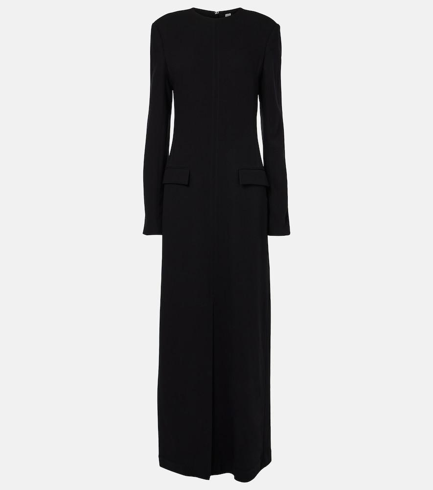 toteme crêpe maxi dress