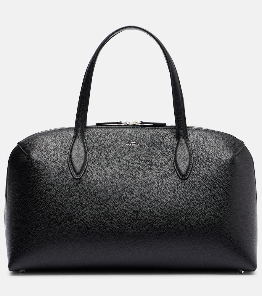toteme day medium leather tote bag