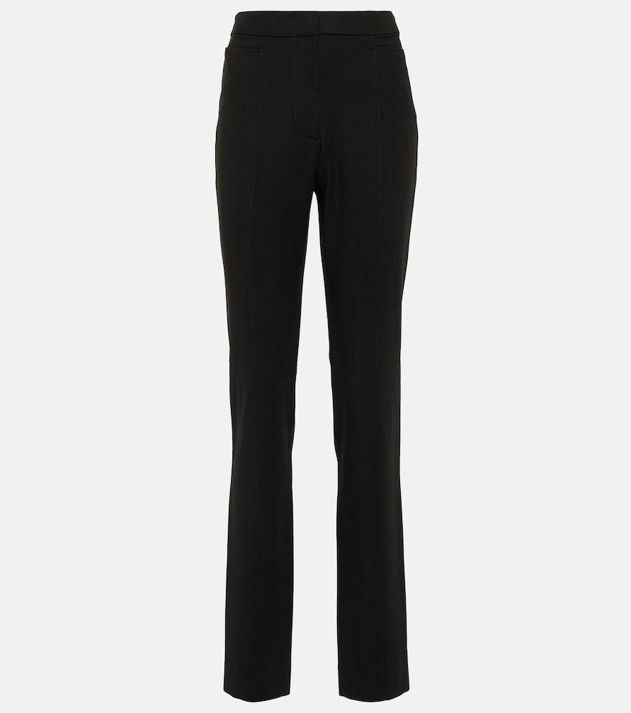 toteme high-rise slim suit pants
