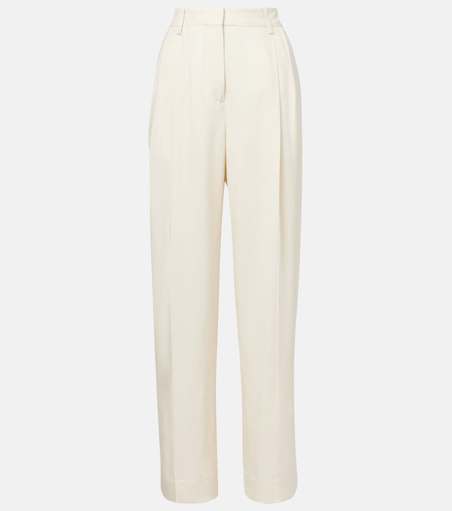 toteme high-rise straight pants