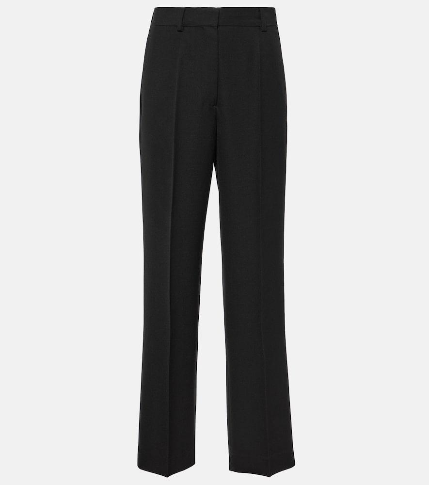 toteme high-rise straight pants