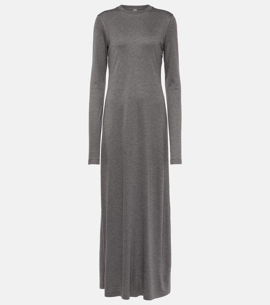 toteme jersey maxi dress