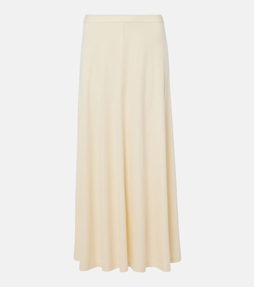 toteme jersey maxi skirt