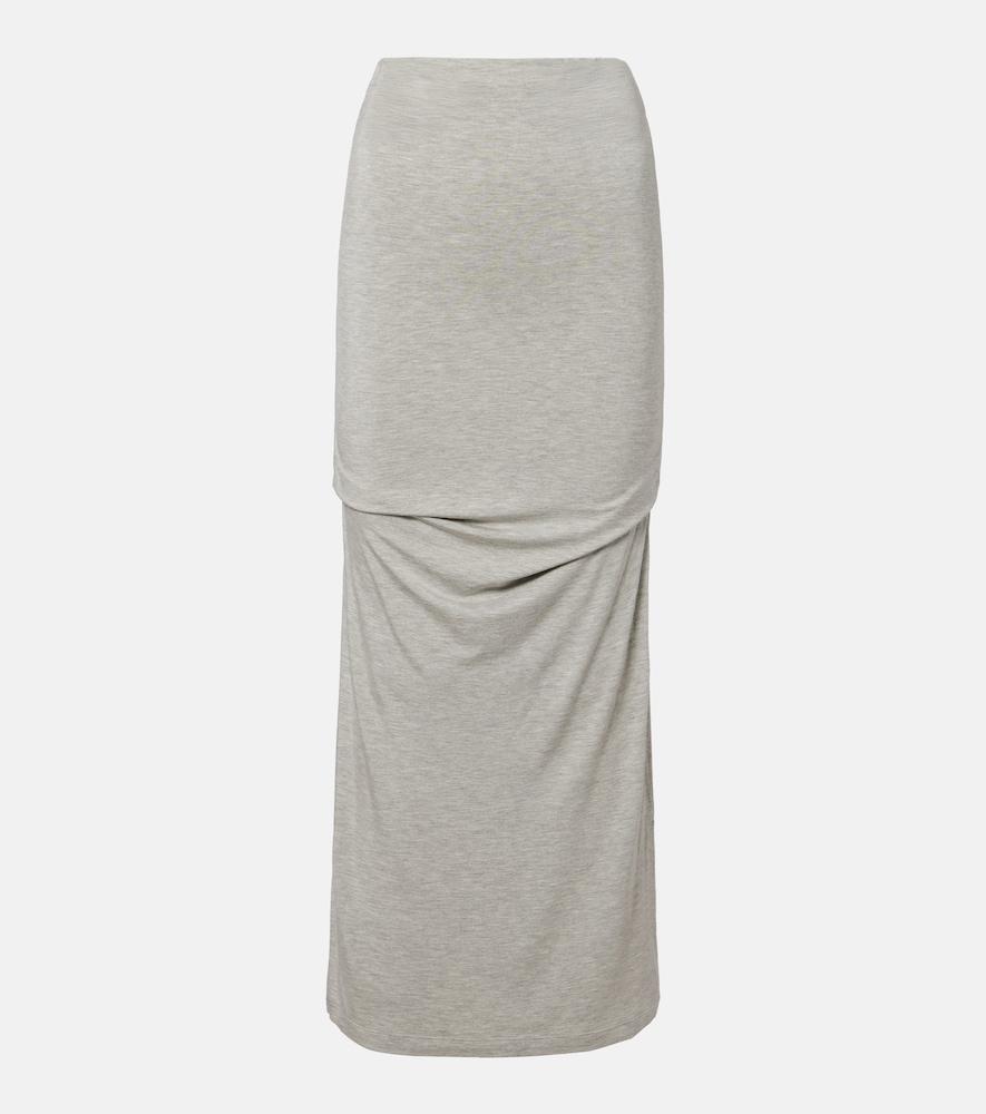 toteme jersey maxi skirt