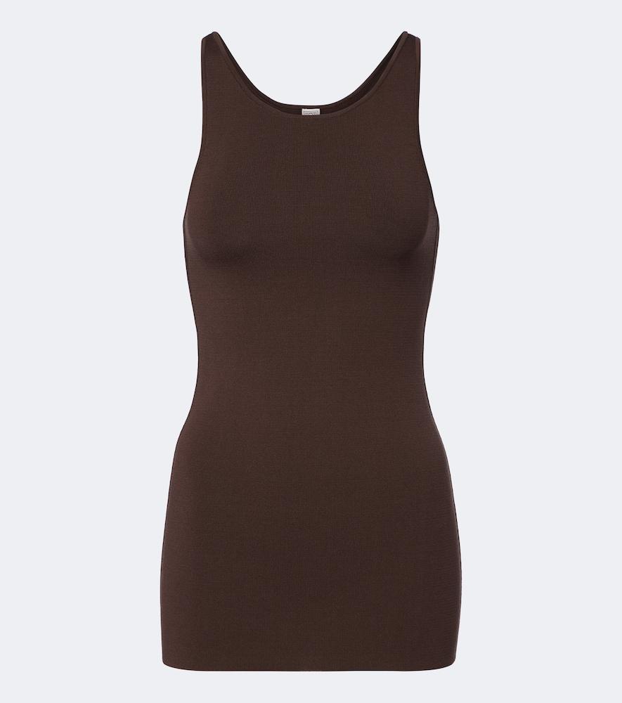 toteme knitted tank top
