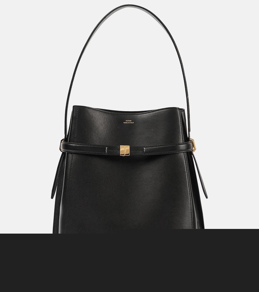 toteme leather bucket bag