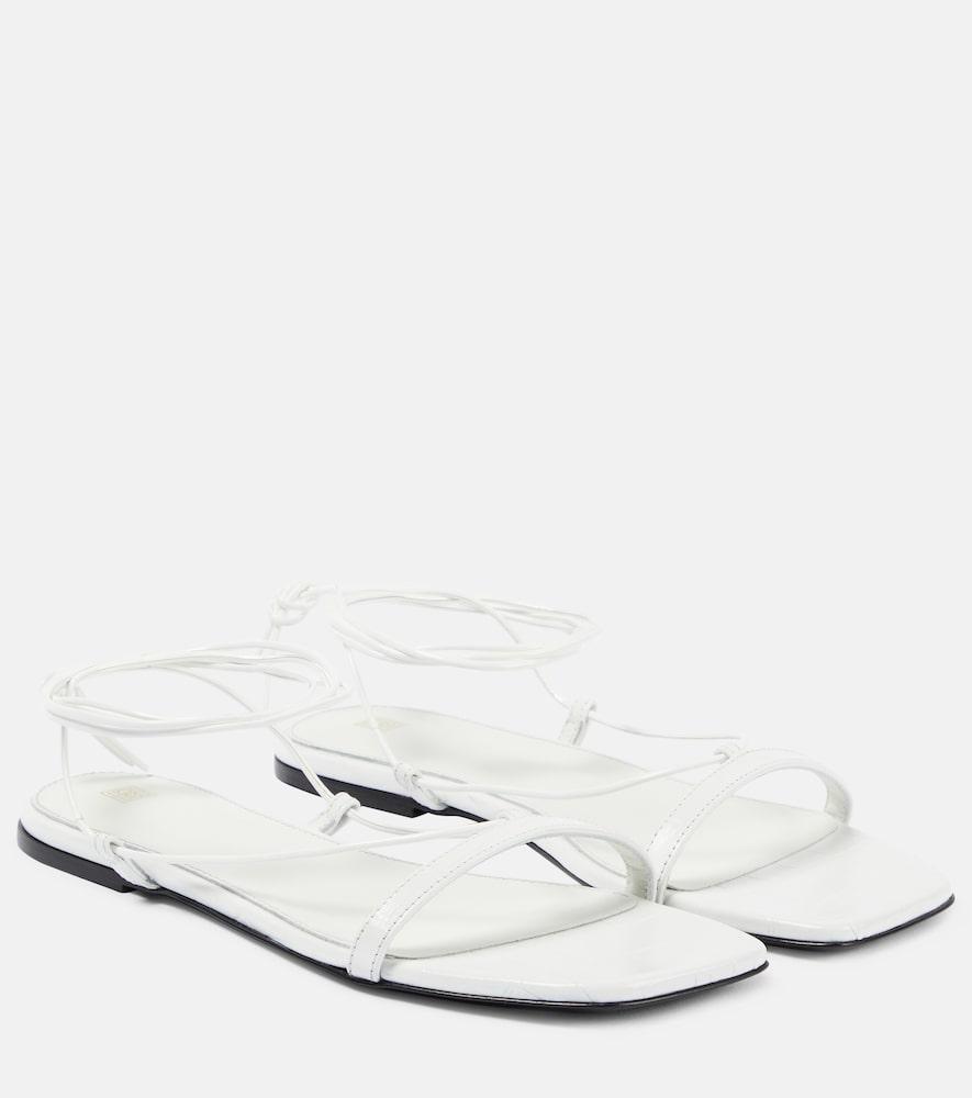 toteme leather sandals