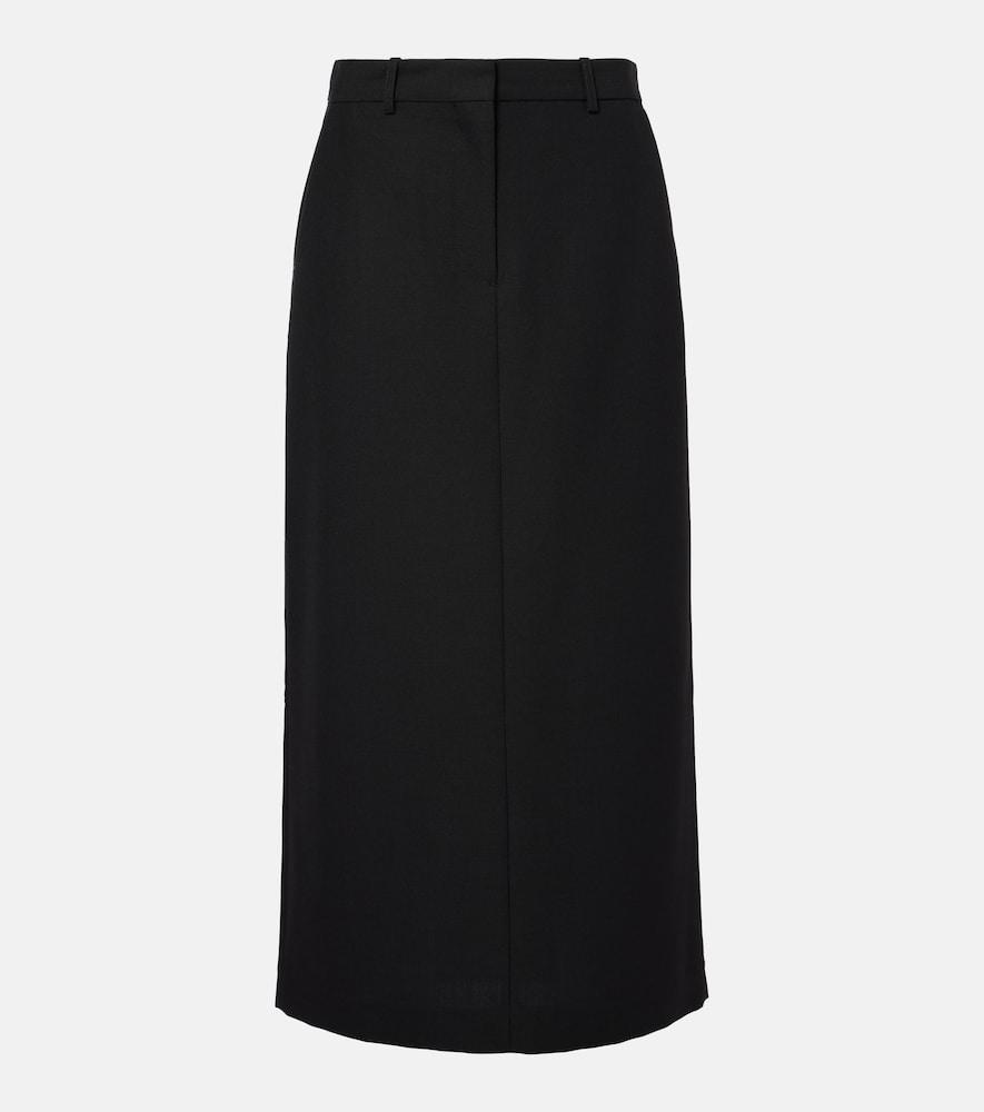 toteme low-rise maxi skirt