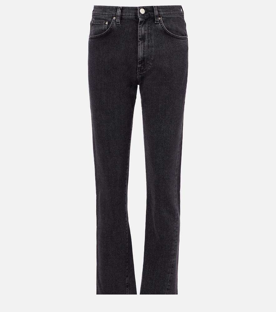 toteme low-rise straight jeans