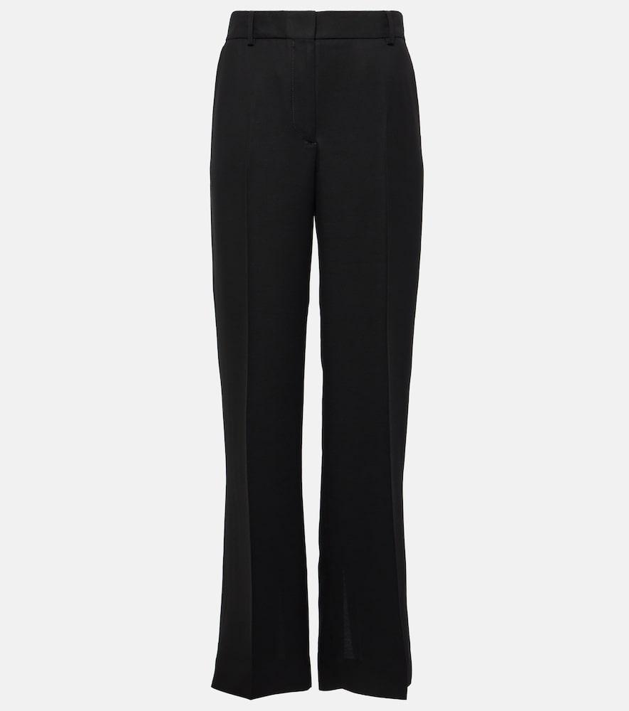 toteme mid-rise straight pants