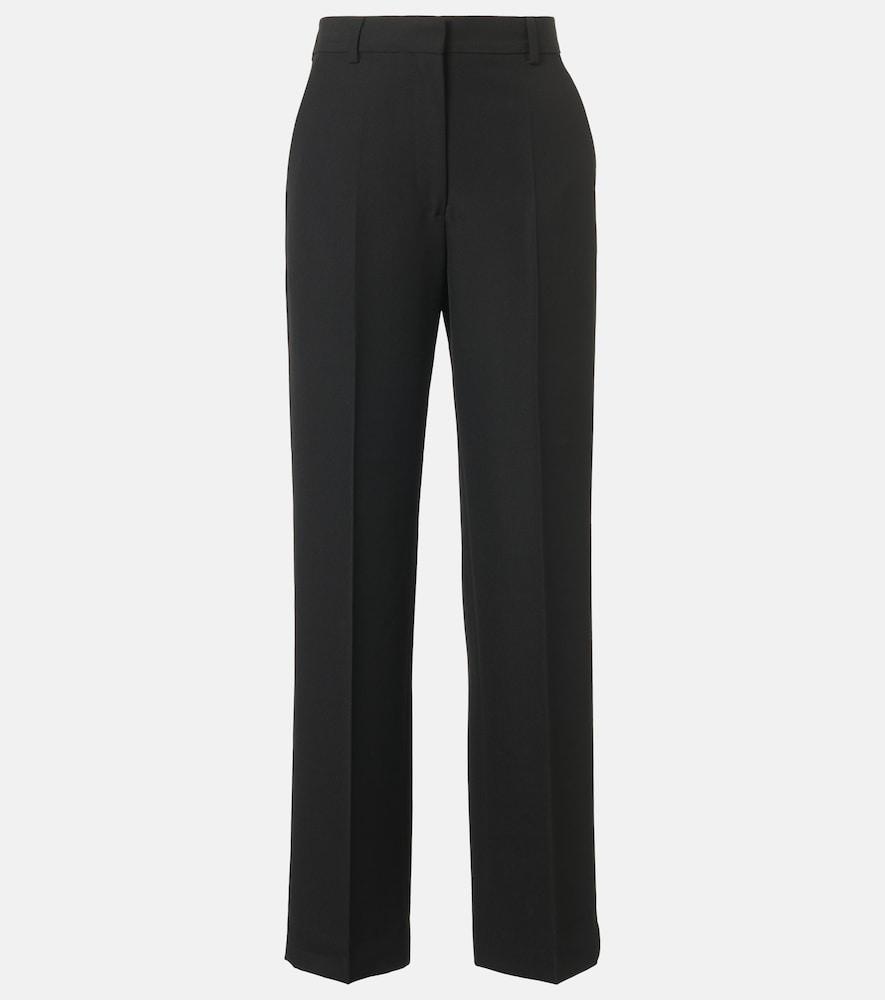 toteme mid-rise straight pants