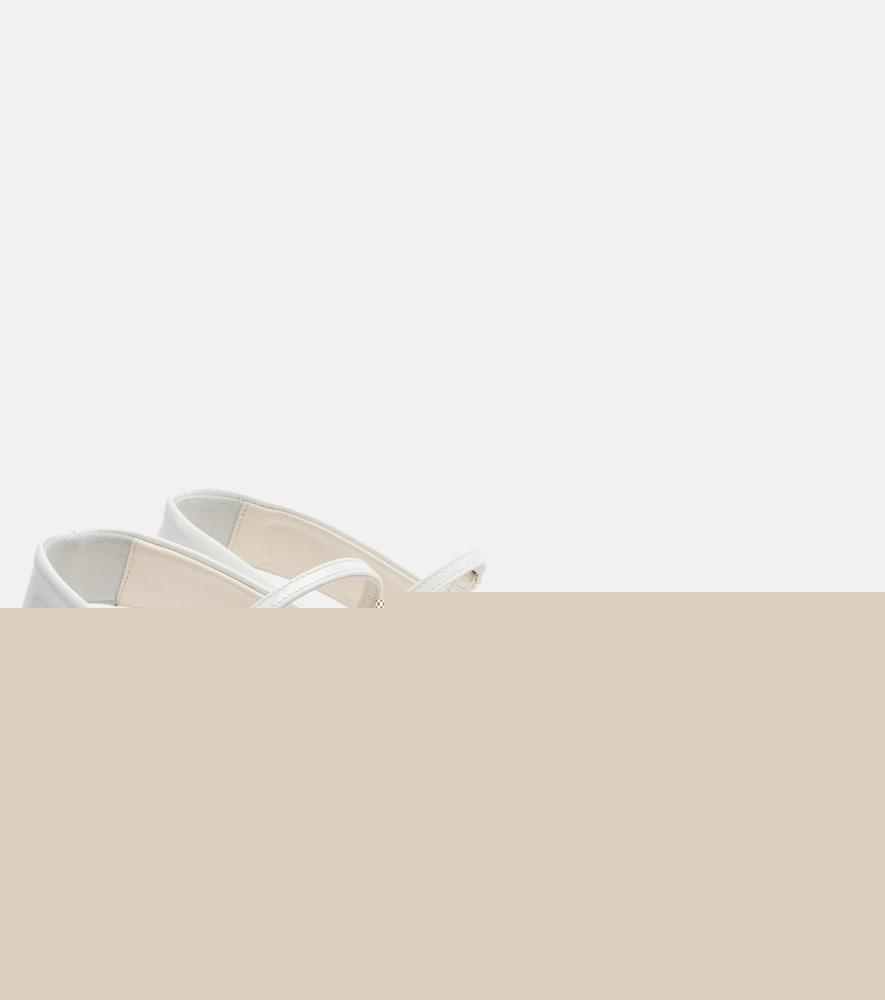 toteme patent leather mary jane flats