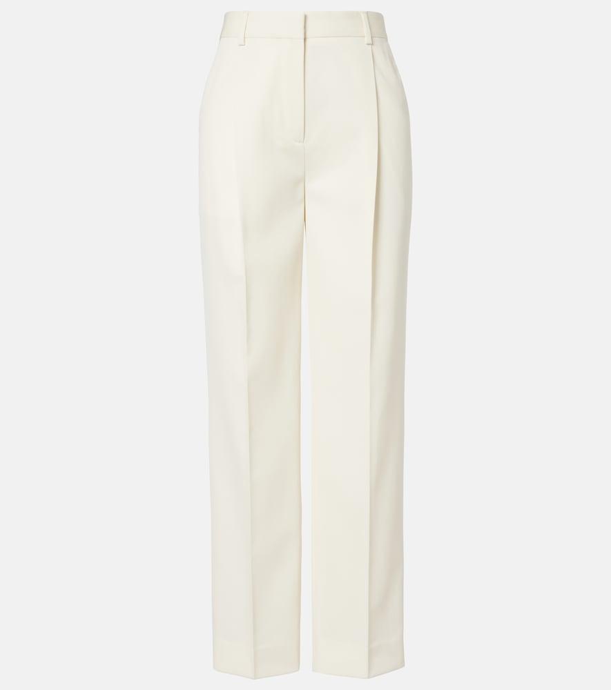 toteme pleated wide-leg pants
