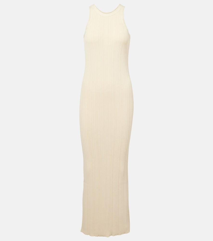 toteme ribbed-knit maxi dress