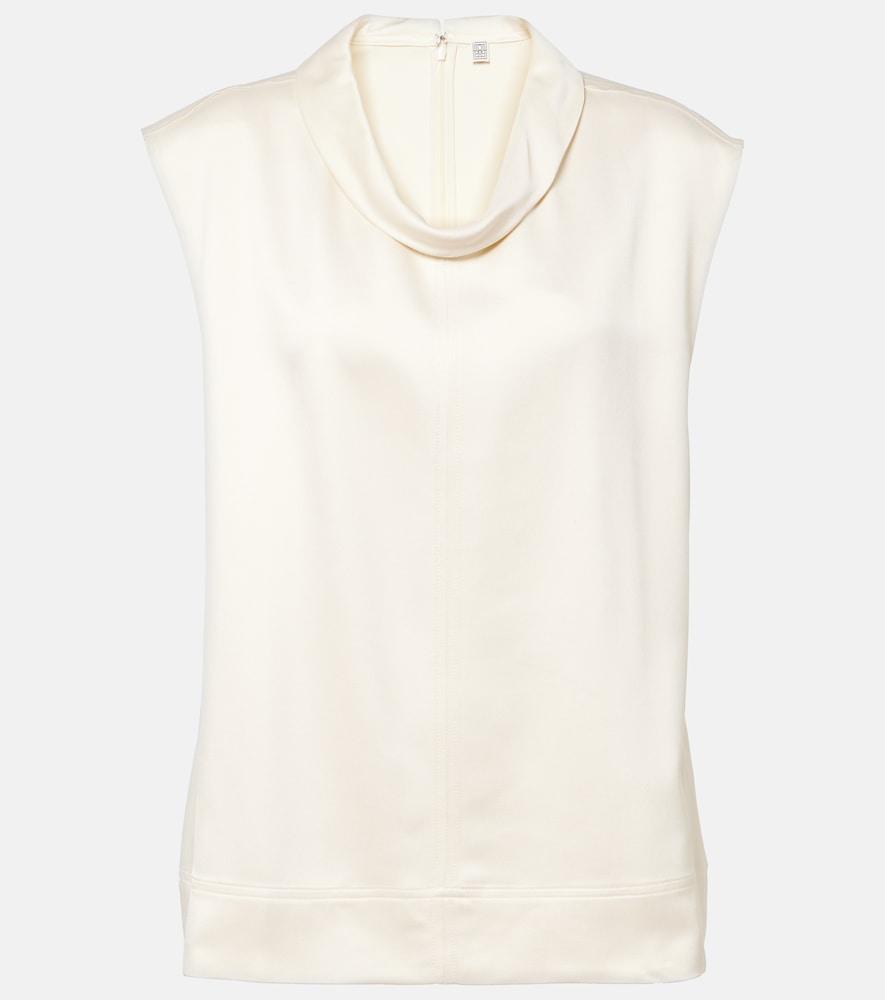 toteme satin top