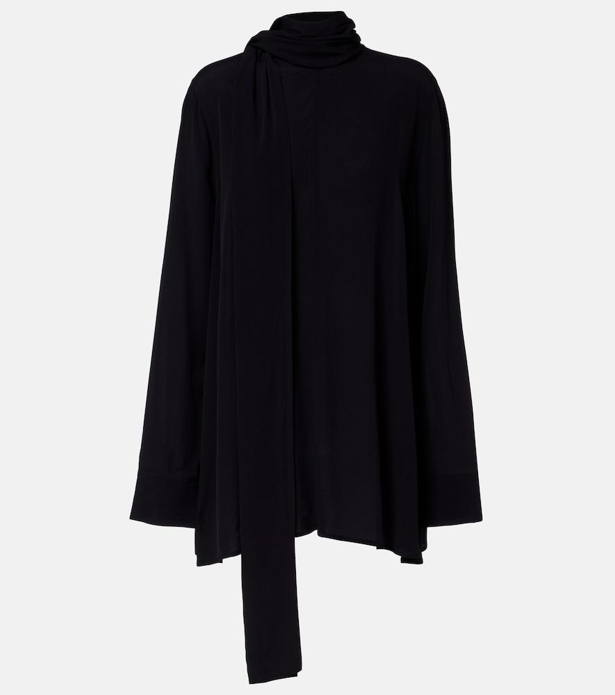 toteme scarf-detail blouse