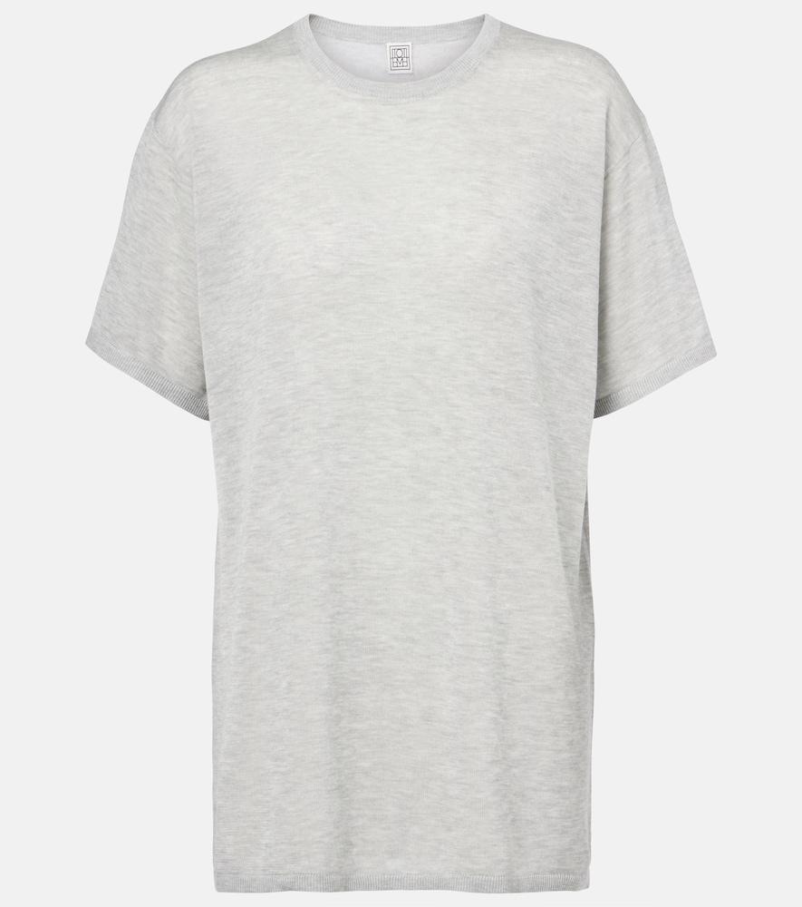 toteme semi-sheer t-shirt
