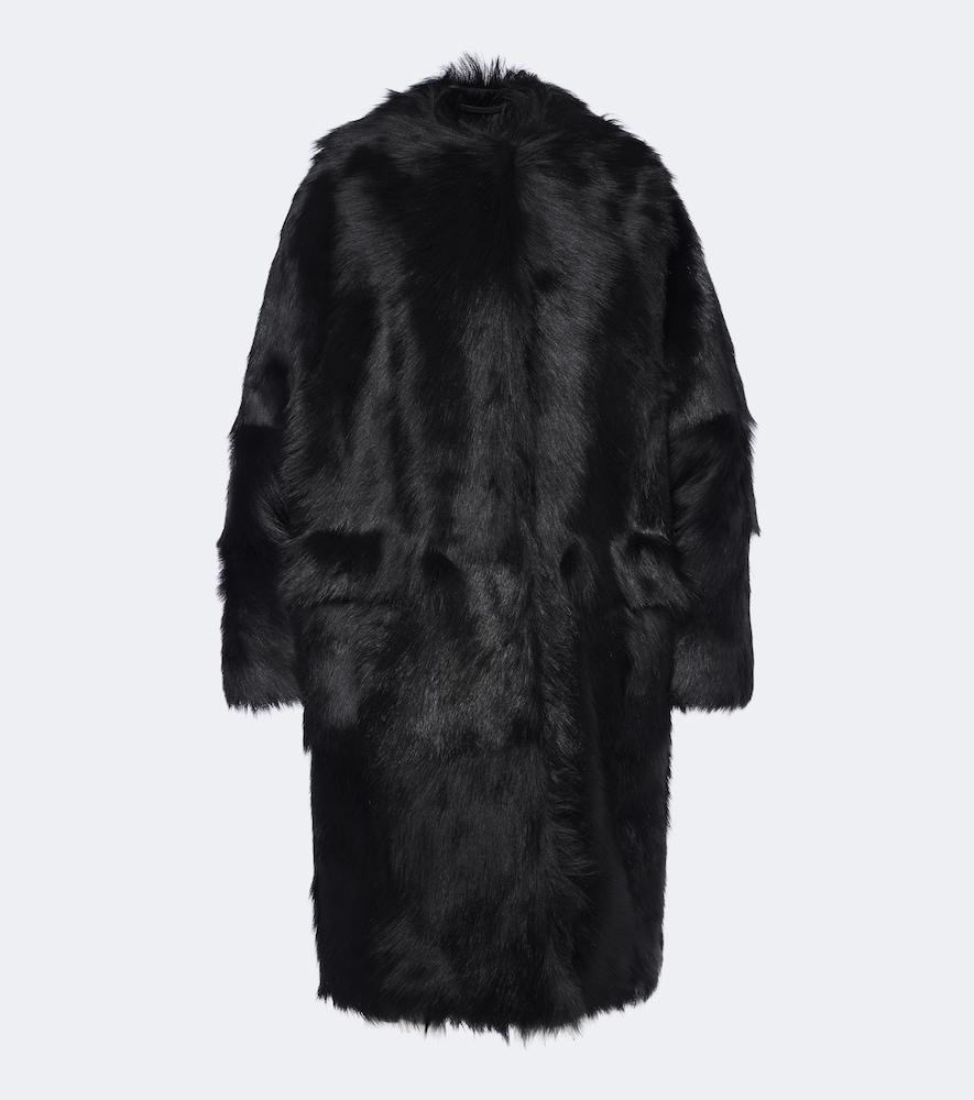 toteme shearling coat