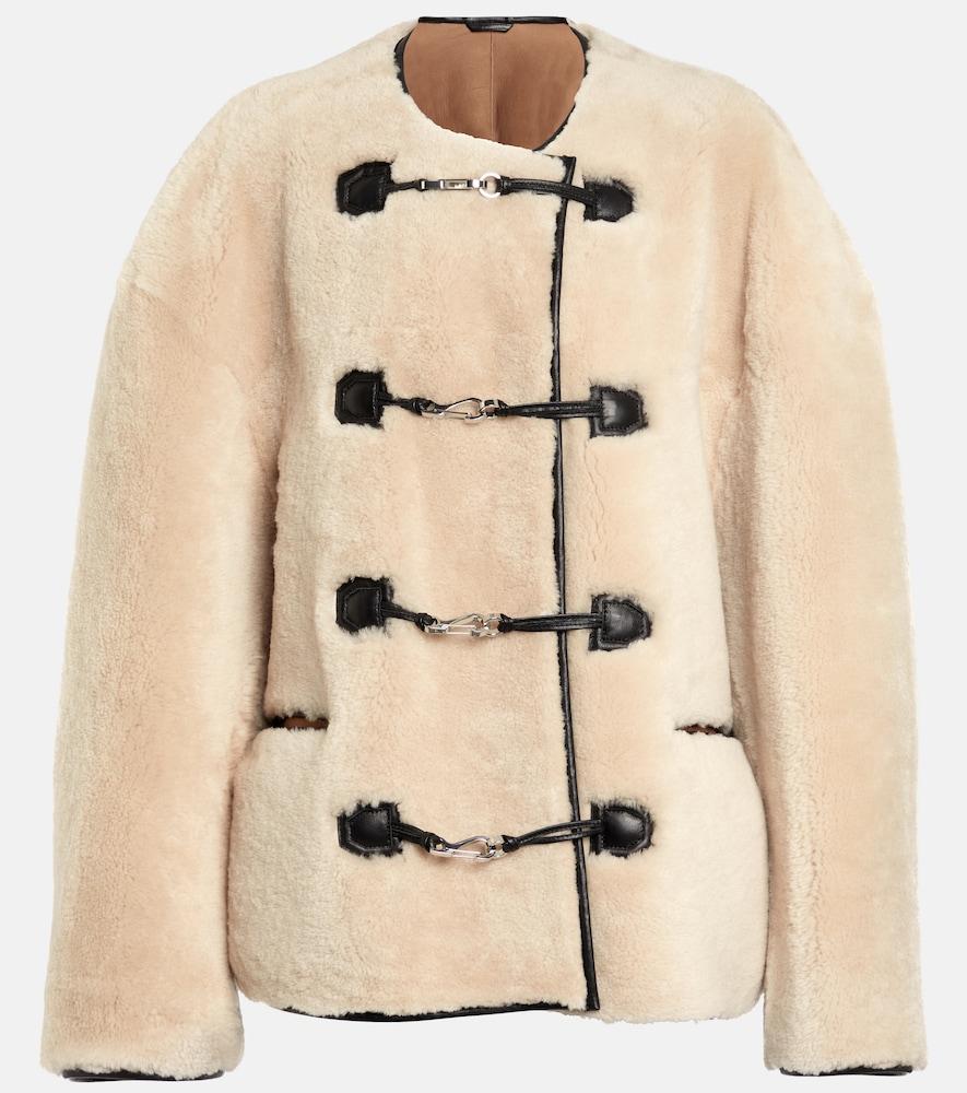 toteme shearling jacket
