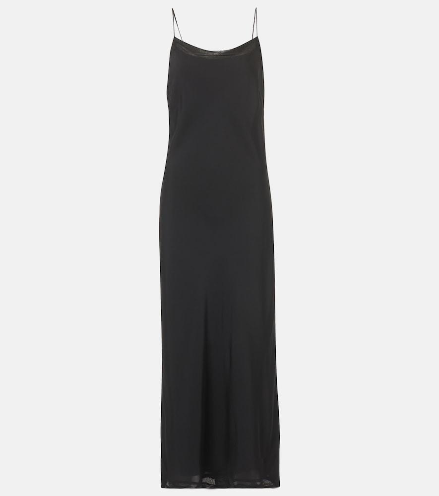 toteme silk satin slip dress
