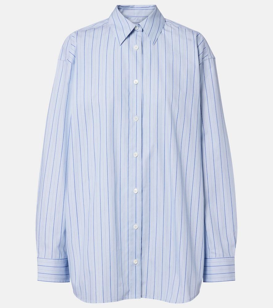 toteme striped cotton shirt