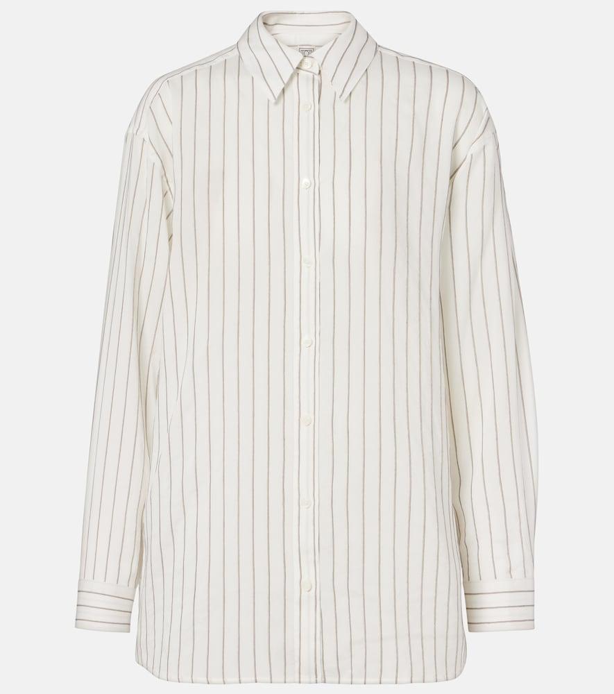 toteme striped shirt