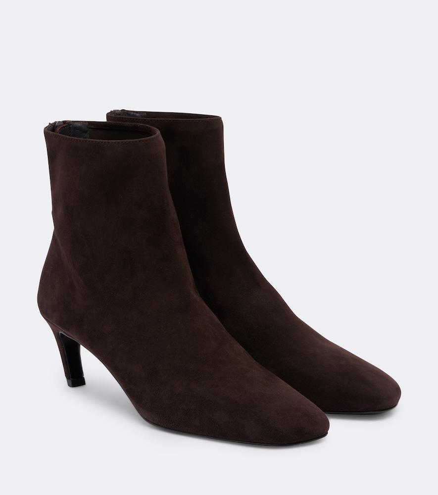 toteme suede ankle boots