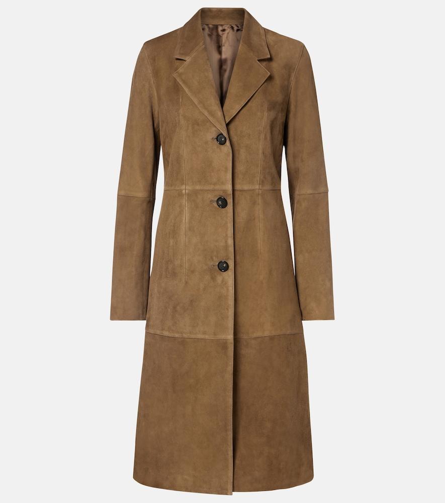toteme suede coat