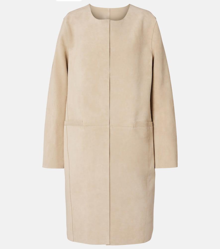 toteme suede coat