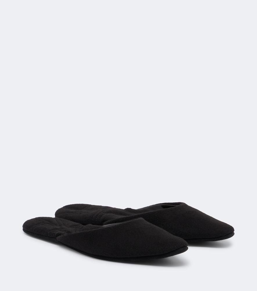 toteme wool and cashmere mules