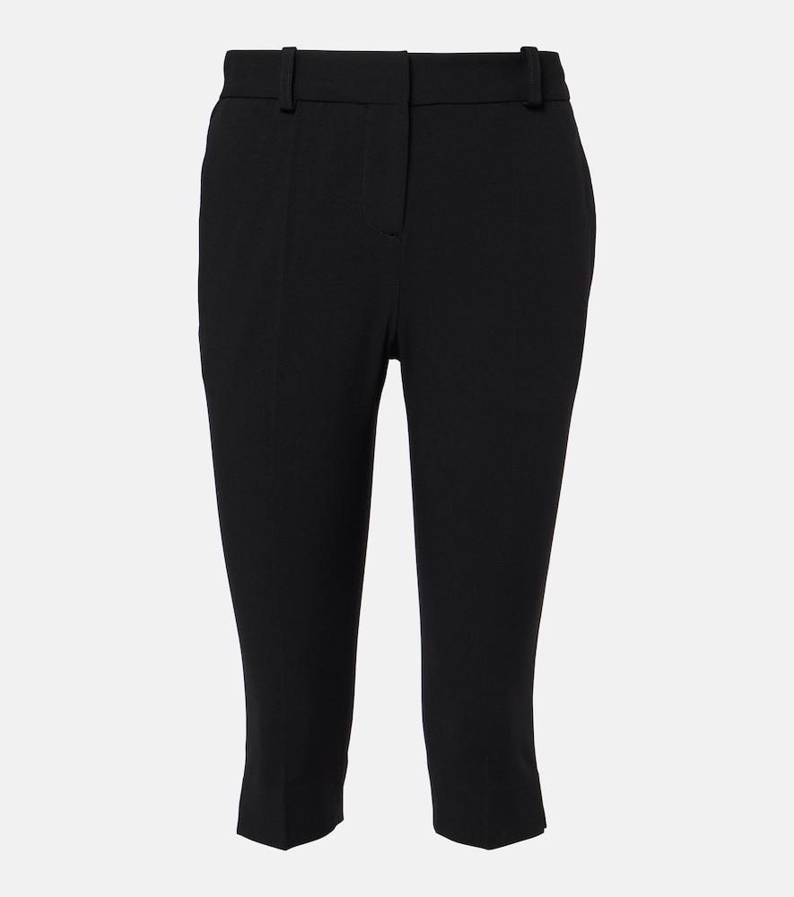 toteme wool-blend capri pants