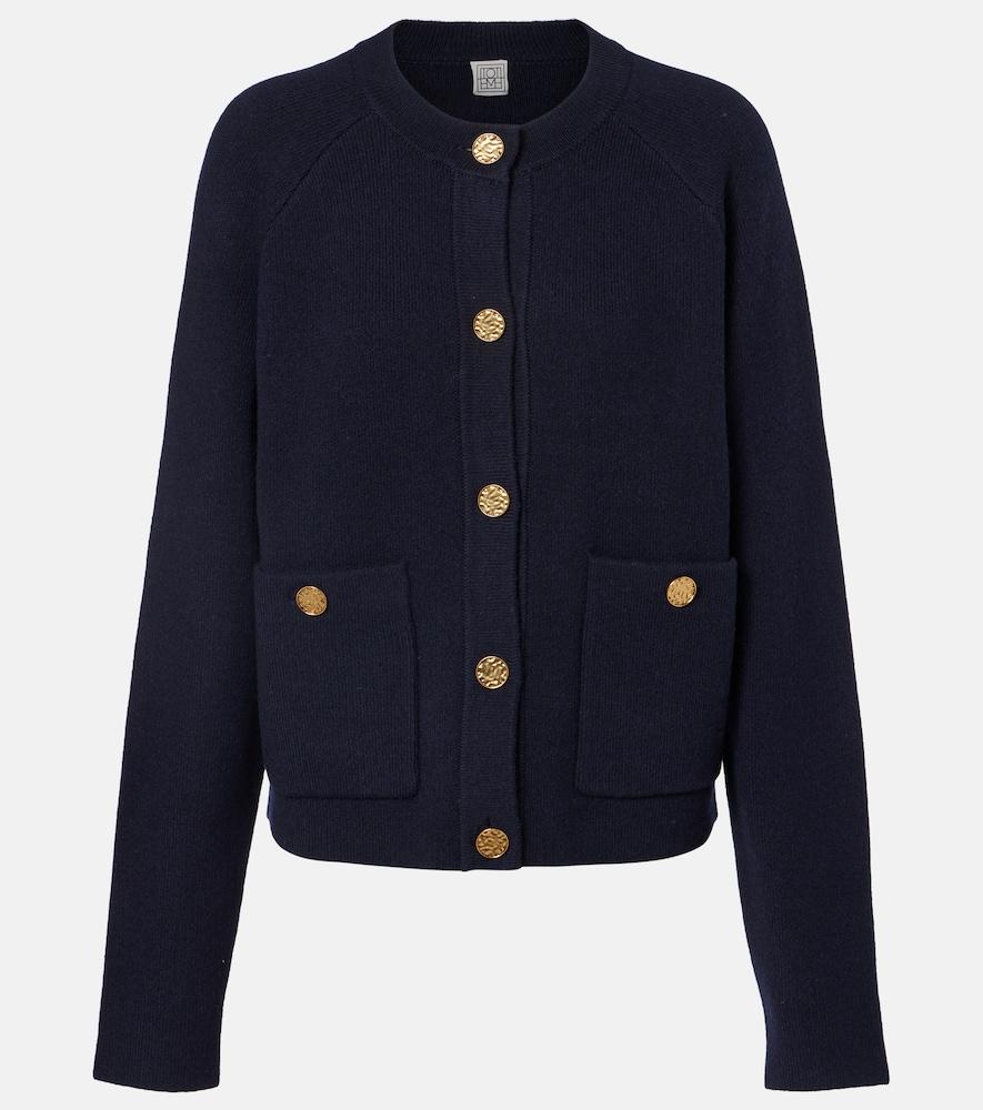 toteme wool-blend cardigan