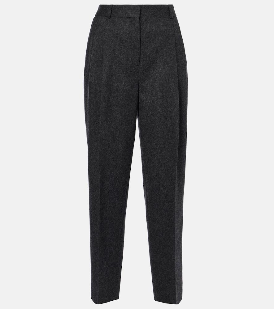toteme wool-blend tapered pants